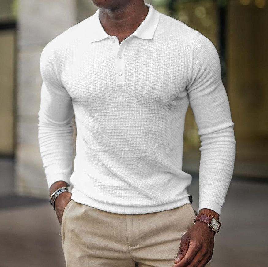 Printed Long Sleeve Retro Casual